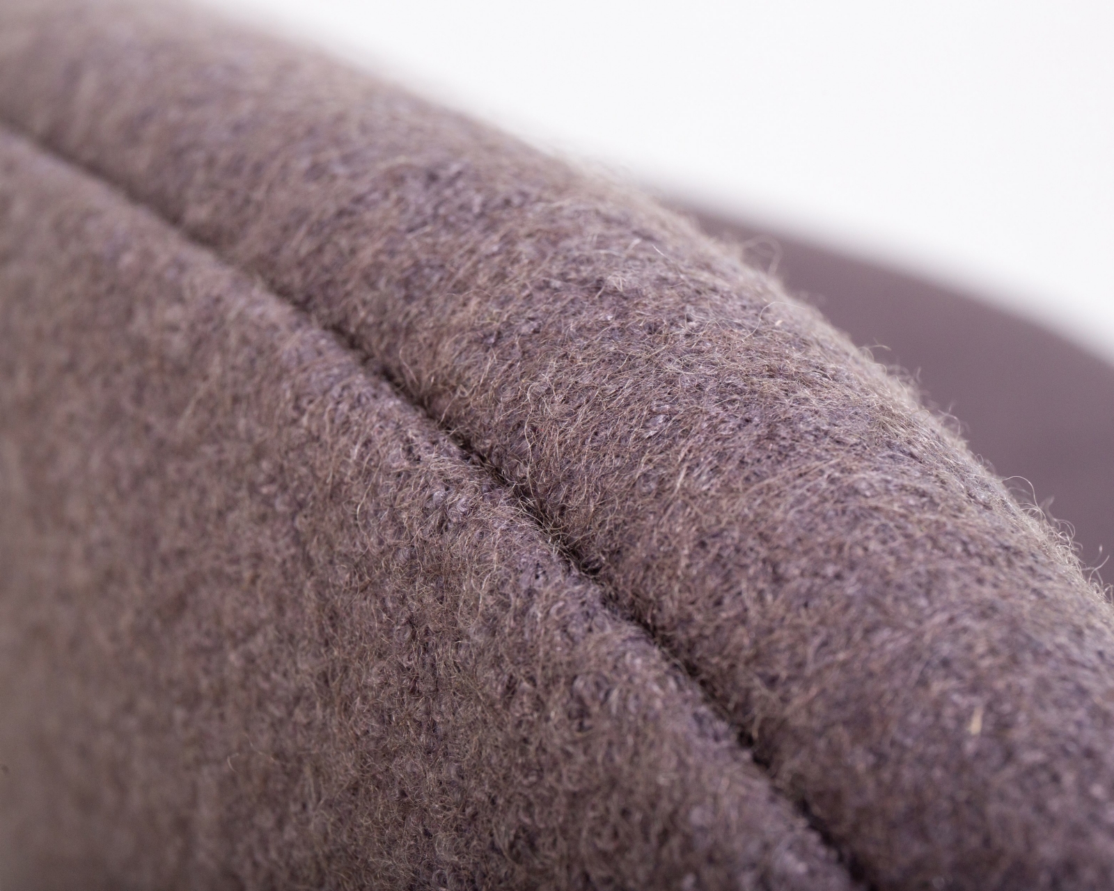 Кресло дизайнерское DOBRIN EMILY Серая ткань AF7