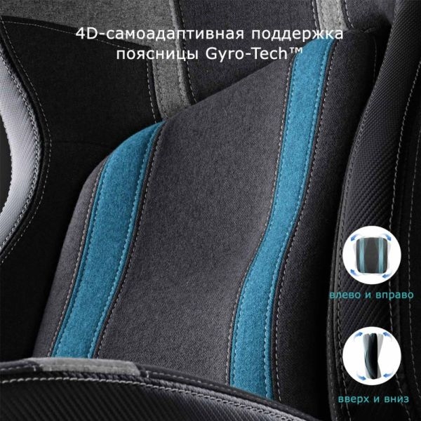 Компьютерное кресло (для геймеров) Eureka Python II, синий