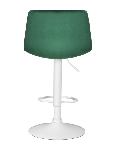Стул барный DOBRIN TAILOR WHITE (зеленый велюр (MJ9-88)) 2 шт