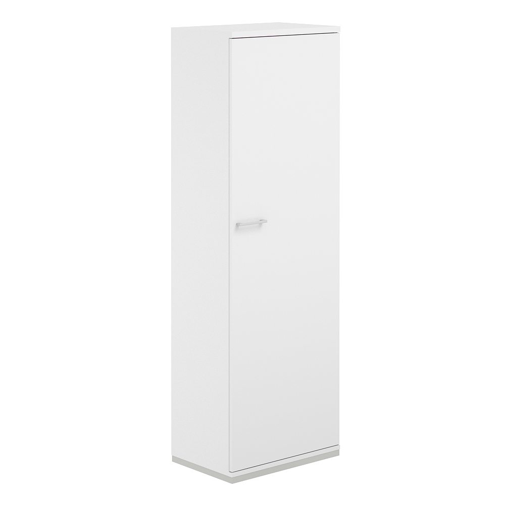 Гардероб 600х400х1833 АГ.223.ВХ.ВХ.ВХ.Р / AG.223.WH.WH.WH.R