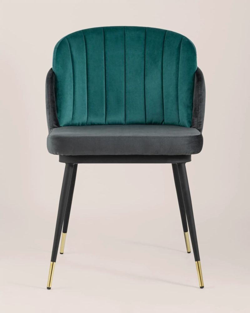 Стул мягкий Пенелопа бирюзовый 2 шт