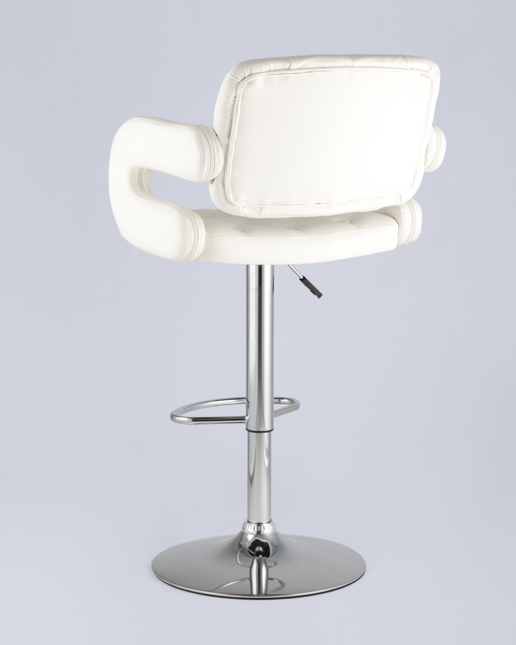 Барный стул Бентли PU-кожа Белый