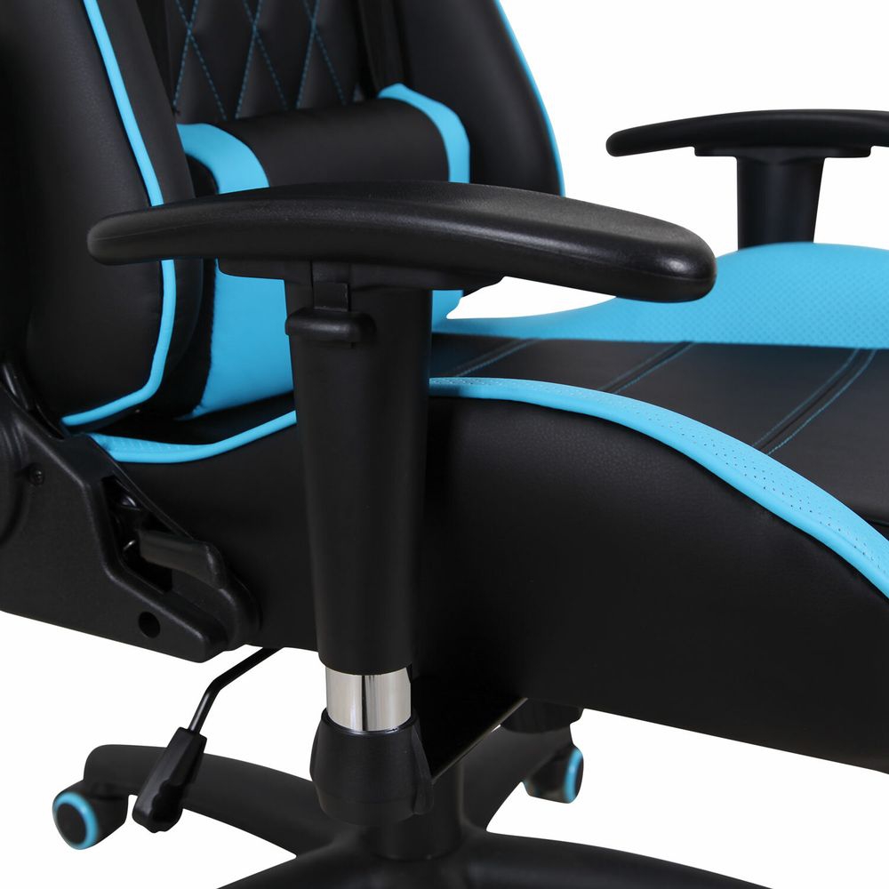Кресло компьютерное BRABIX BRABIX GT Master GM-110 Черный-голубой