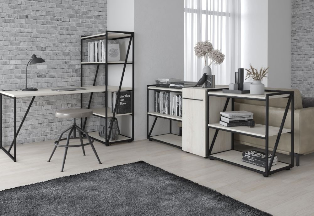 Рабочий кабинет LOFTIS №2 Сосна Эдмонт/Черный