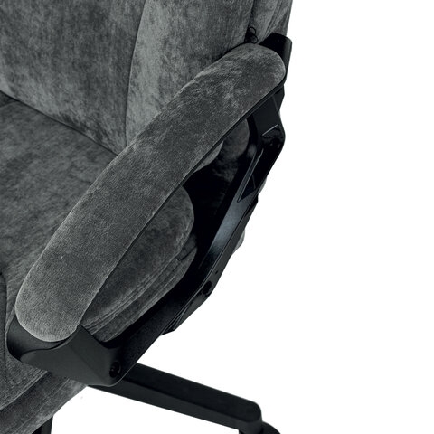 Кресло офисное BRABIX PREMIUM Trend EX-568 велюр Серое