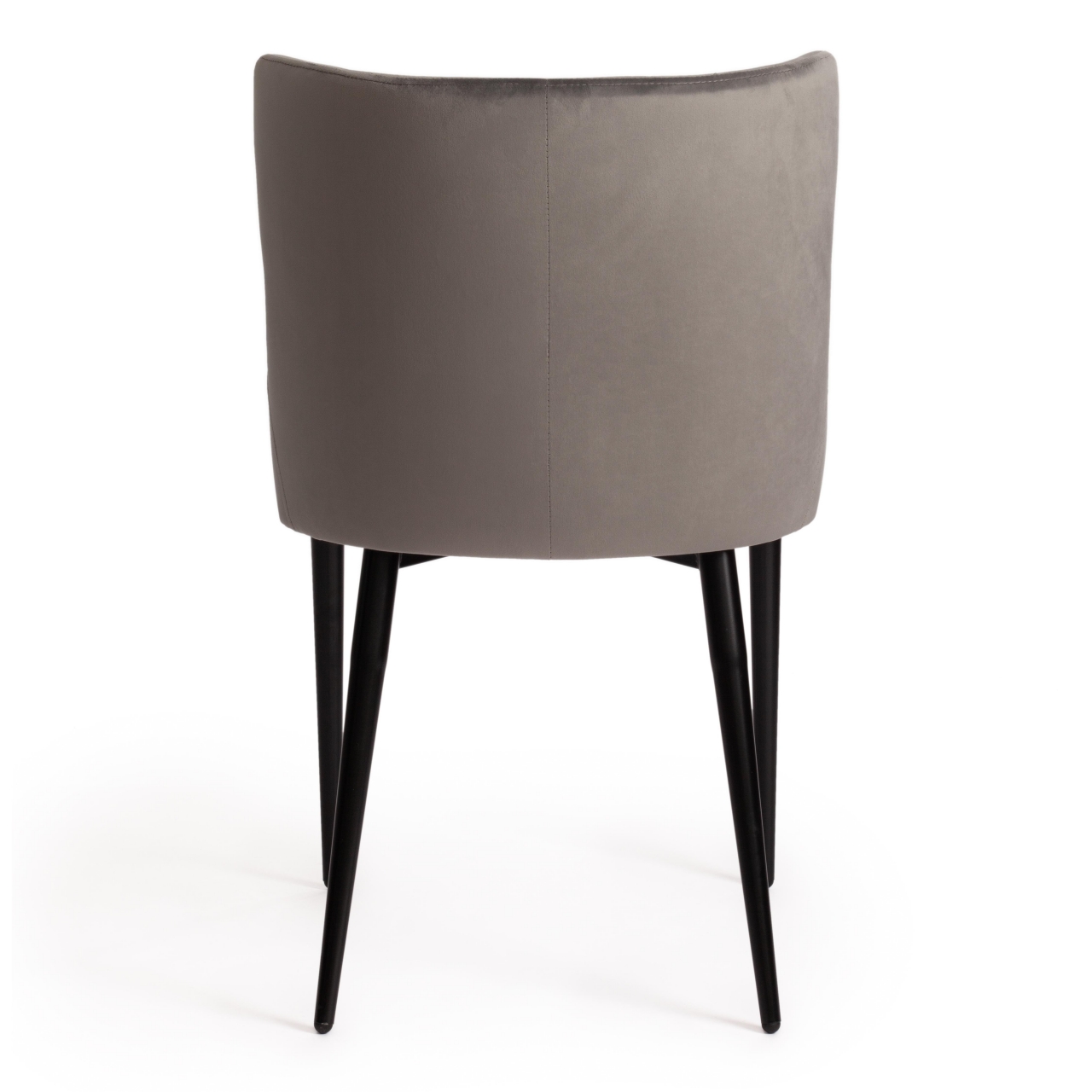 Стул MANTRA (mod. 713) ткань/металл, 49х61х82 см, высота до сидения 49 см, серый barkhat 26/черный