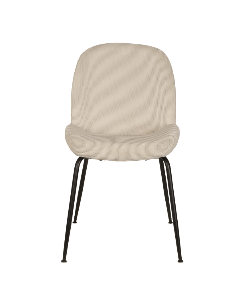 Стул Beetle велюр Бежевый