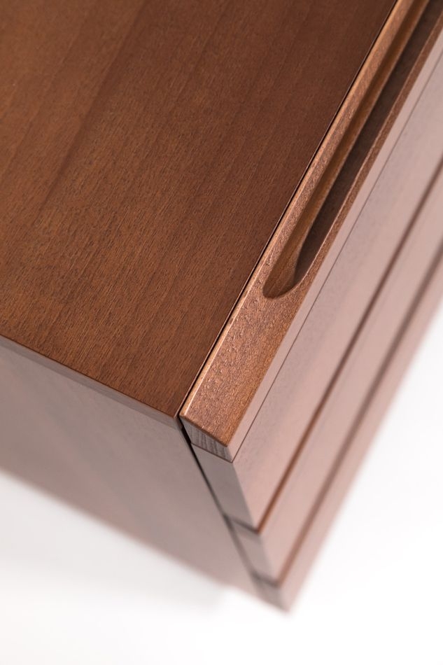 Тумба подкатная LAMARI 105 301 WAL Итальянский орех