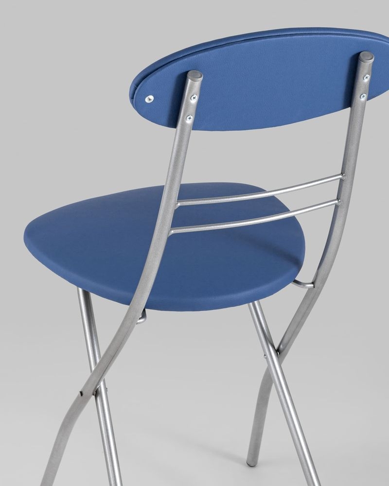 Стул складной М8-01 Компакт Синий