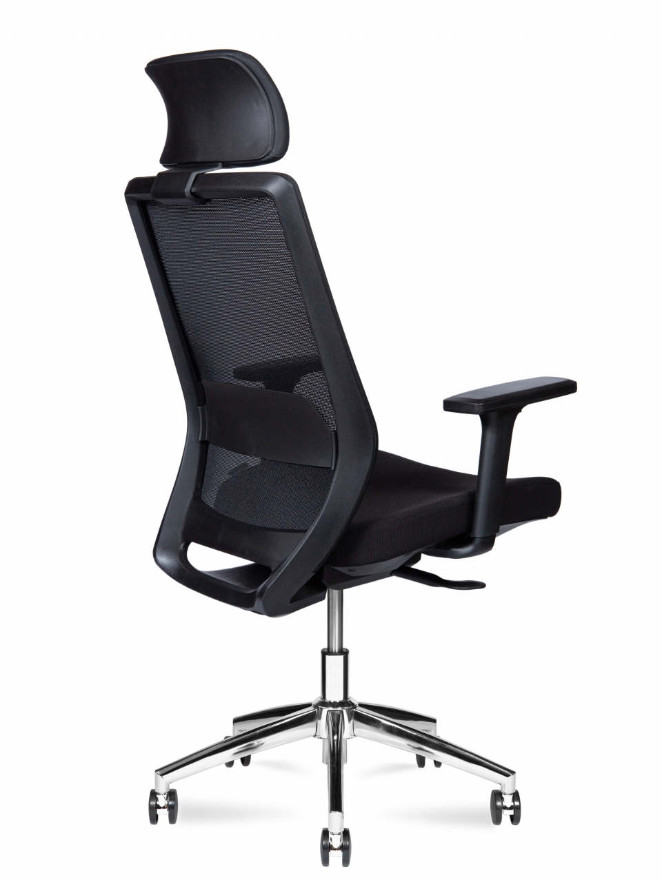 Кресло офисное Моно блэк хром / Mono black chrom H6255-2 black chrom