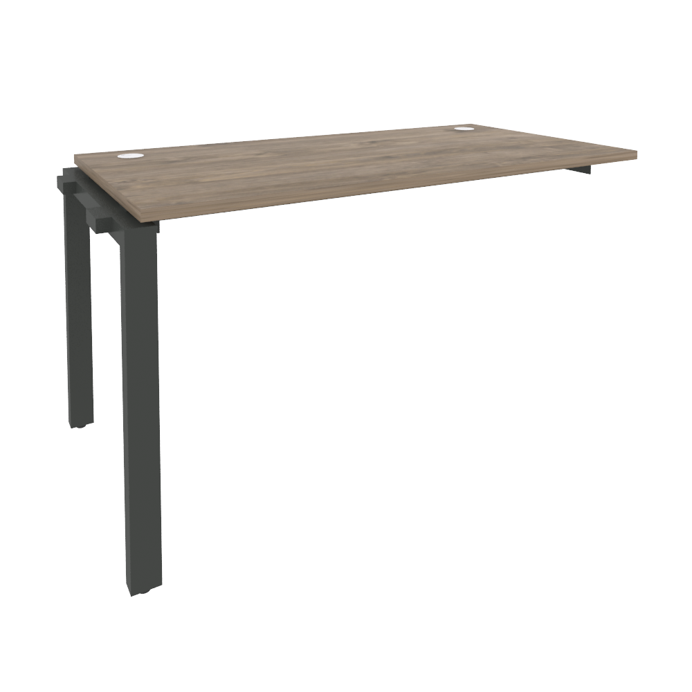 Наборный элемент рабочей станции на П-образном м/к ONIX O.MP-1.NRS-3.7 Тиквуд Темный/Антрацит