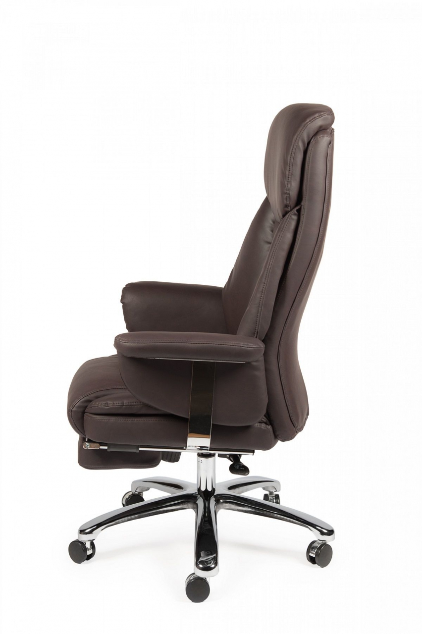 Кресло офисное Парламент H-2021-322 Темно-коричневый