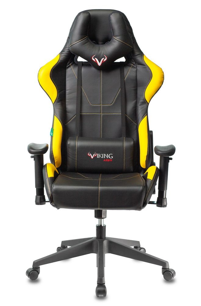 Кресло игровое Бюрократ VIKING 5 AERO YELLOW