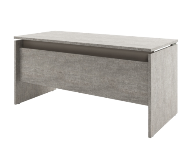 Стол прямой D-16 Бетон Чефалу/Кашемир