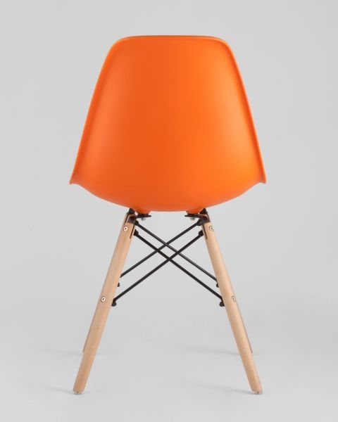 Стул Еамес Стиле ДСВ оранжевый (разборный каркас) / Eames Style DSW