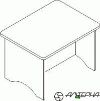 Стол игровой прямоугольный Незнайка МИ-15.46_1 Венге