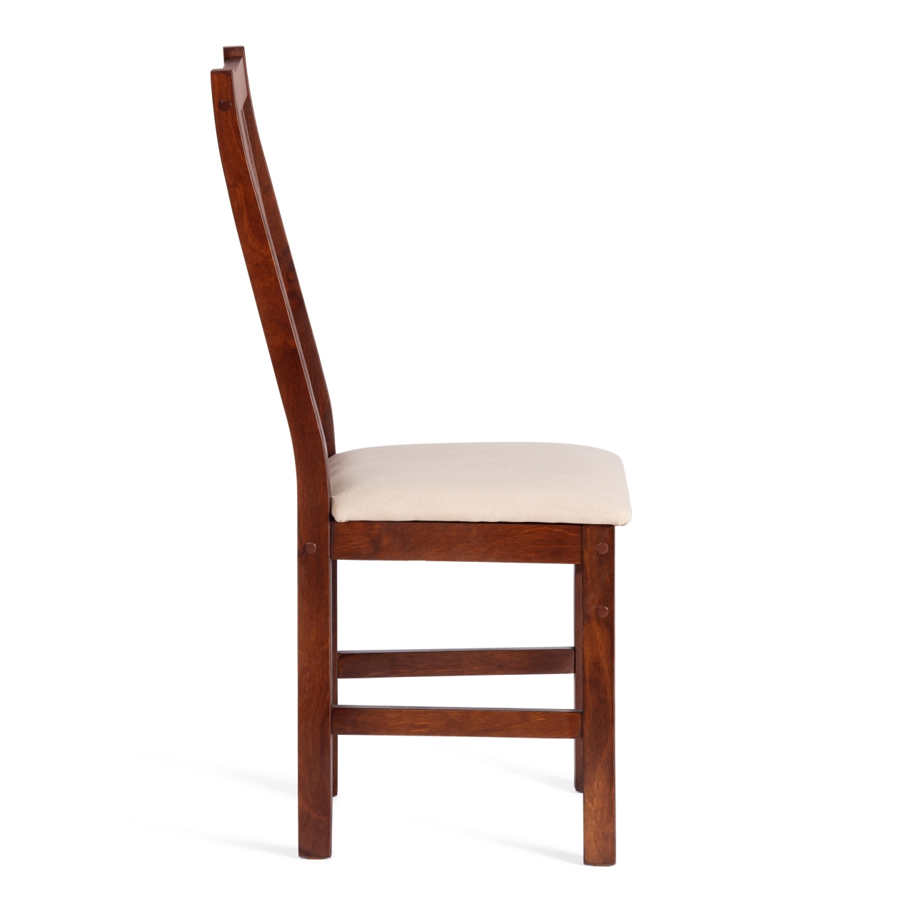 Стул SWEDEN (комплект) NEW, Многослойный березовый шпон, 41х40х99 см, cappuchino/велюр бежевый