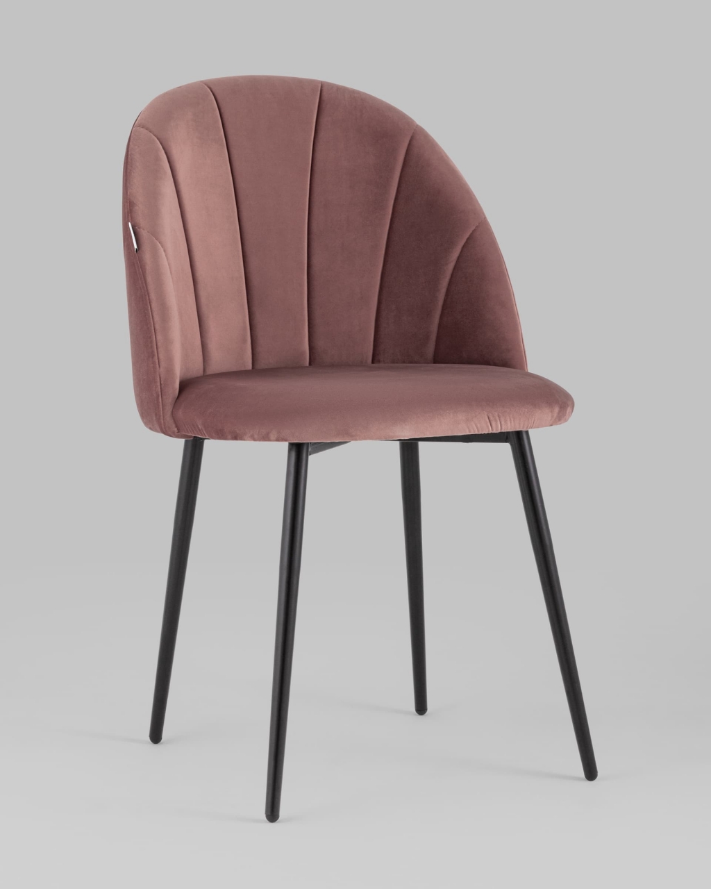 Стул Логан 2 шт. велюр Пыльно-розовый