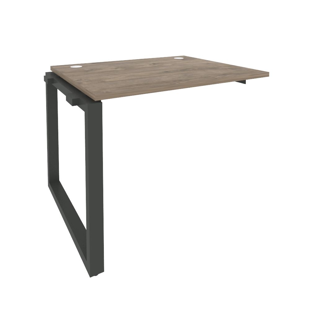 Наборный элемент рабочей станции на О-образном м/к ONIX O.MO-1.NRS-1.8 Тиквуд Темный/Антрацит