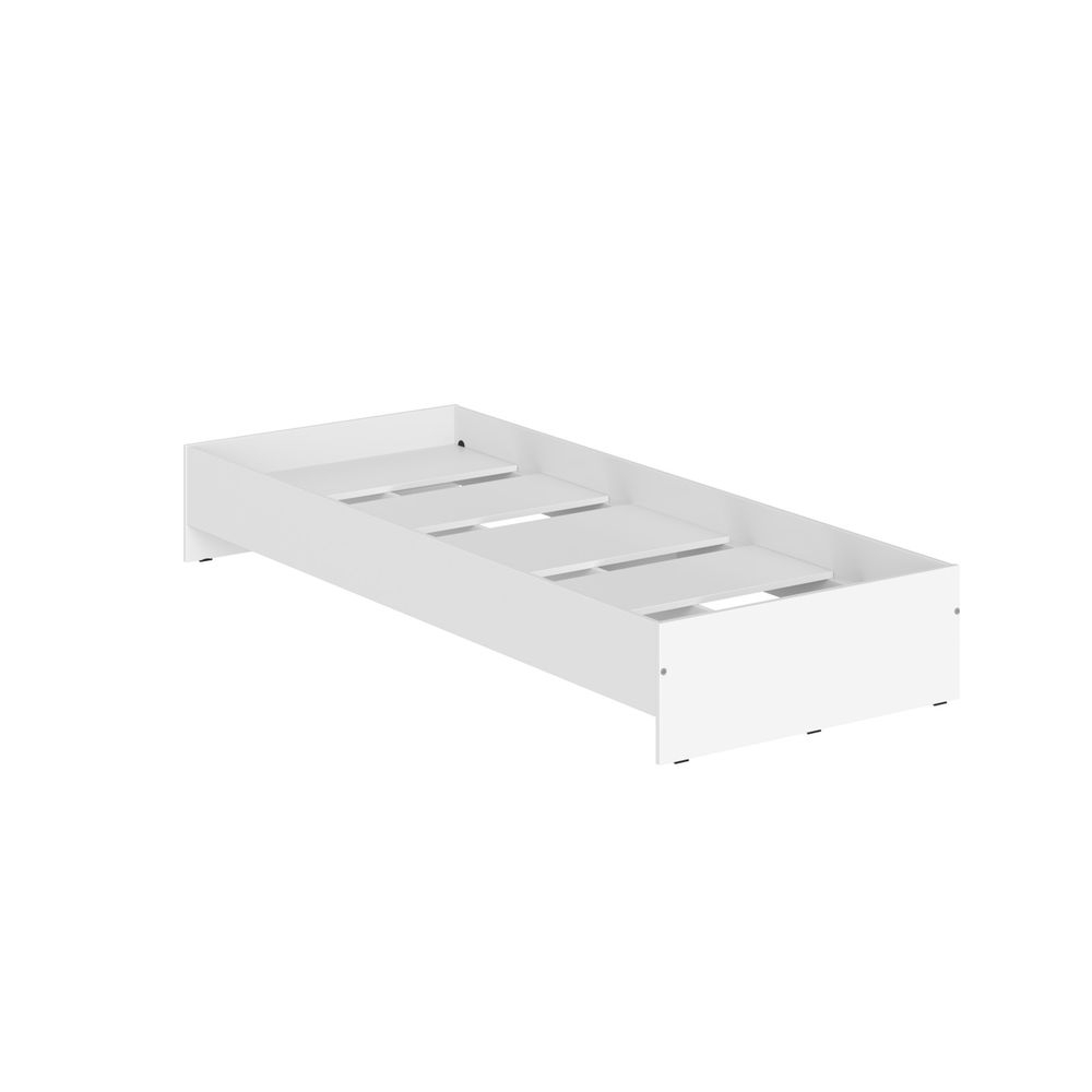 Кровать без изголовья KBW 208 Белый