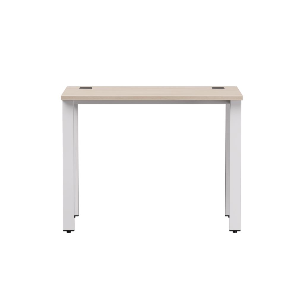 Стол прямой на металлокаркасе, опоры 90 гр Everprof EVO 254S005 Кашемир Белый