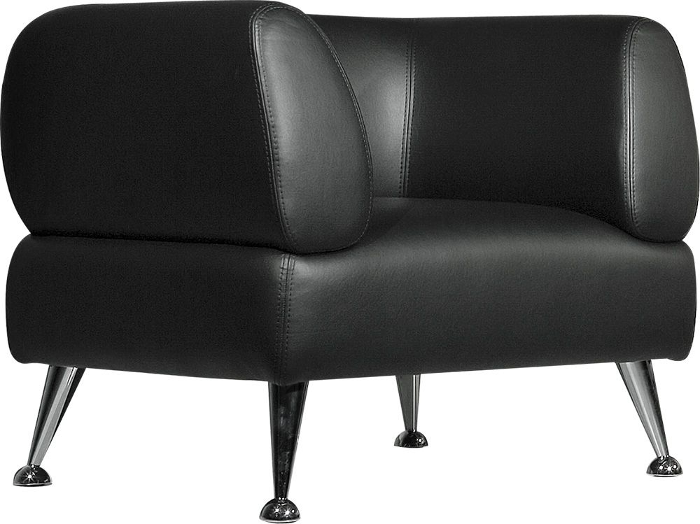 Кресло Вейт 1 экокожа Madras Черное