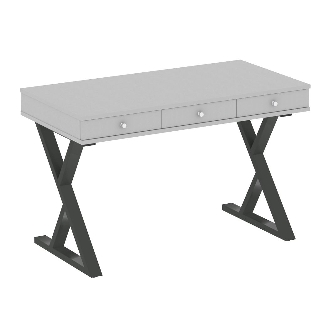 Стол письменный HOME OFFICE VR.SP-1-118.M Серый/Антрацит металл