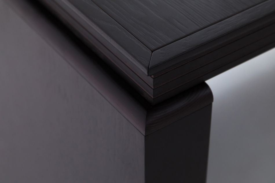 Стол письменный закругленный LAGO 105 104 WE/IVORY22042 Дуб Ферро Бежевый