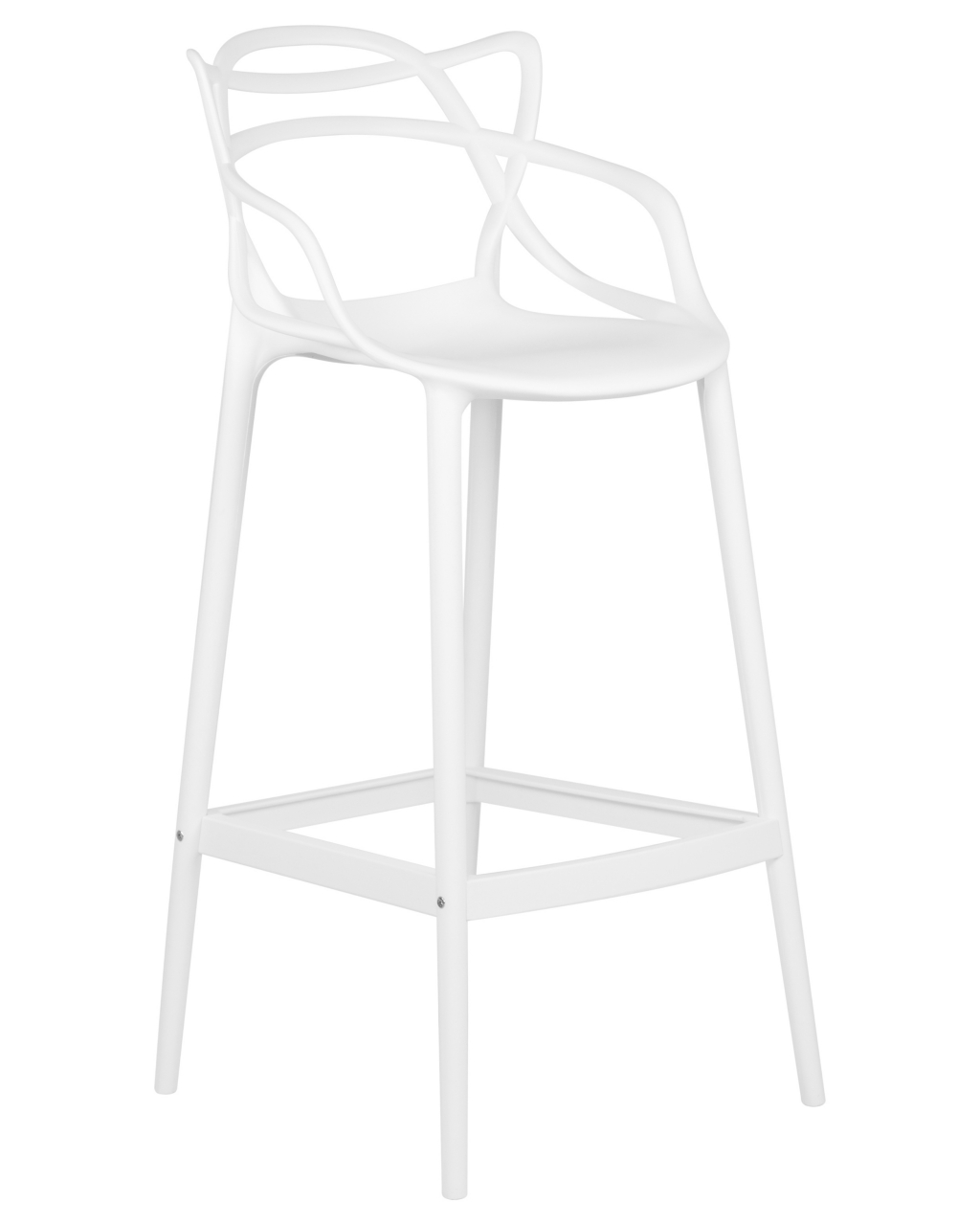 Стул барный DOBRIN MASTERS BAR Белый W-02