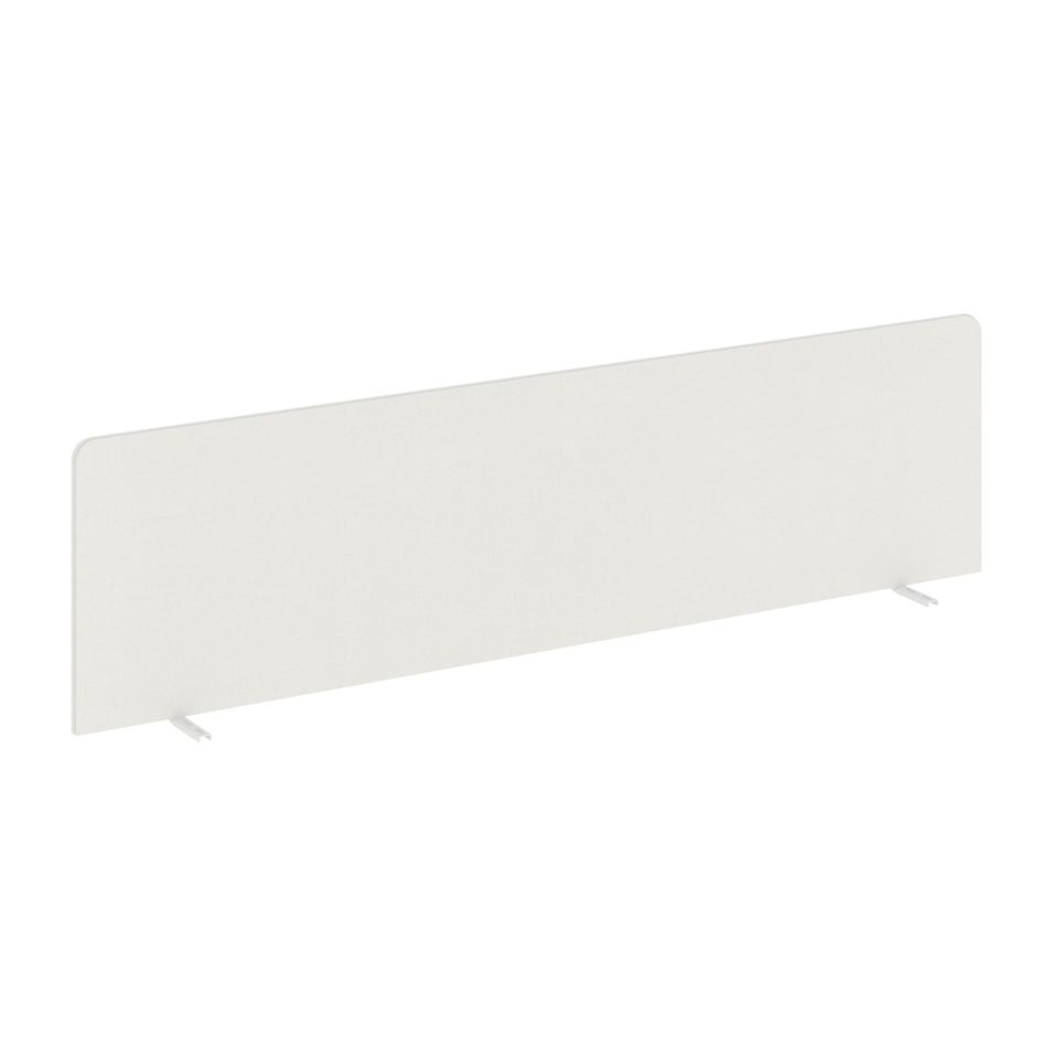 Экран продольный (ткань-CARDIF + врезной профиль) CONCEPT CN.TEKR.CM-158 CARDIF 001 Белый