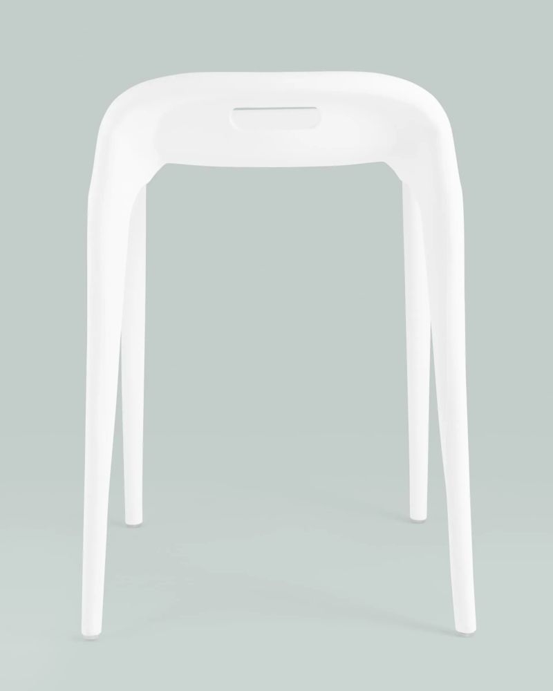 Табурет Sletten пластик Белый