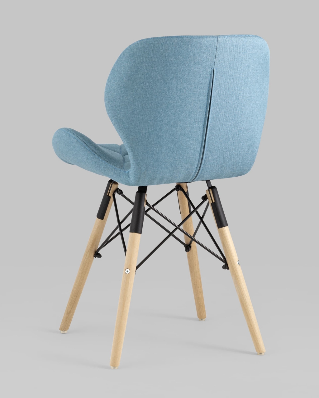 Стул Бон рогожка Голубой