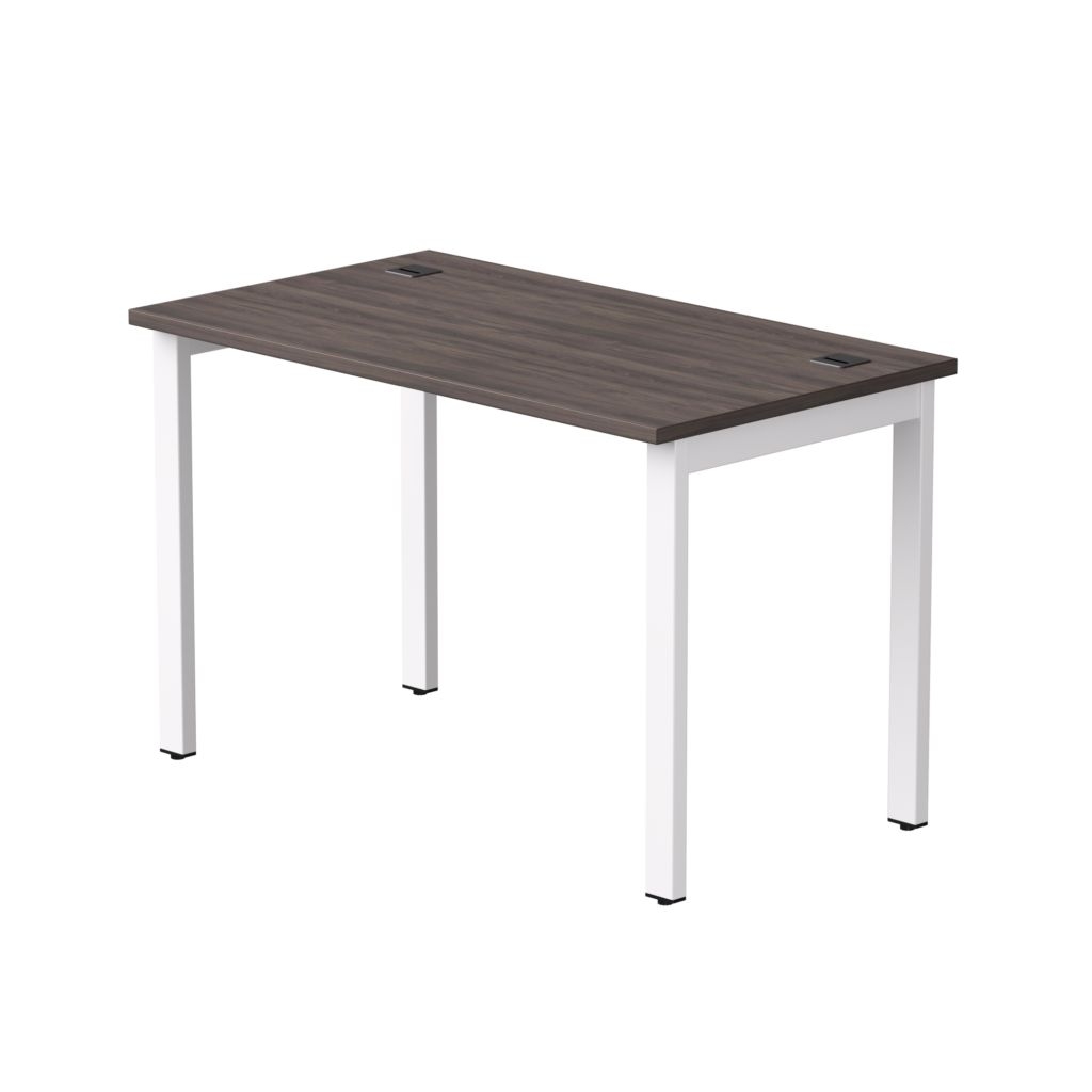 Стол прямой на металлокаркасе, опоры 90 гр Everprof EVO 254S006 Дуб Пасадена Белый