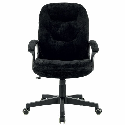 Кресло офисное BRABIX PREMIUM Trend EX-568 велюр Черное