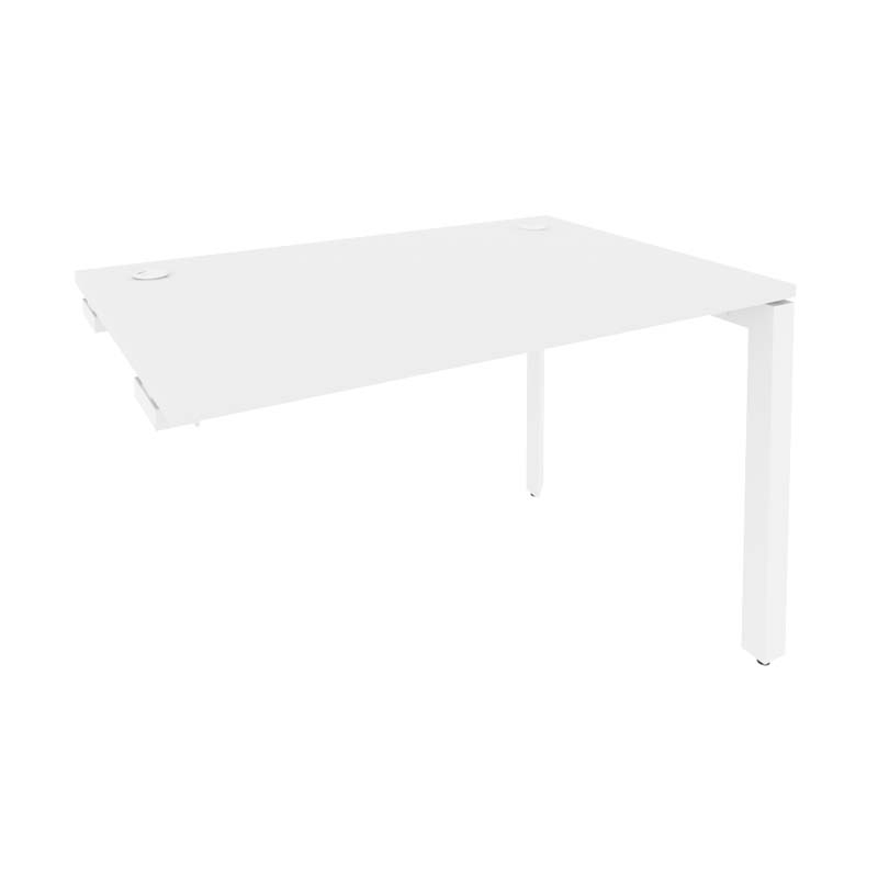 Стол-приставка на П-образном м/к к опорным элементам ONIX O.MP-SPR-2.8 Белый Бриллиант