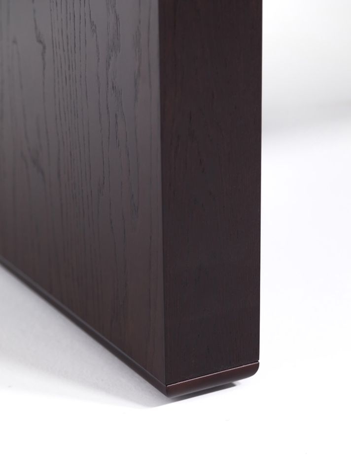 Стол для переговоров 234 LAGO 105 1102 FE/SC BLACK Дуб Ферро Черный