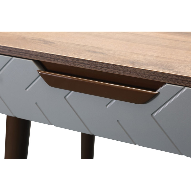 Стол рабочий Сканди (CТ) Грей