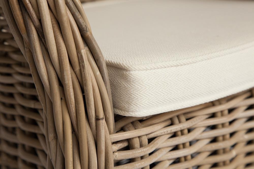 Кресло Secret De Maison MAISON (c подушкой) натуральный ротанг, 63*66*85 см, натуральный серый/natural grey