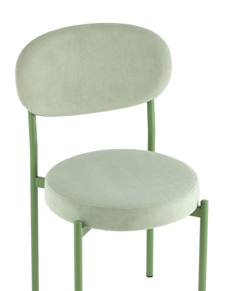 Стул Бриф SN велюр оливковый каркас муар 4 шт