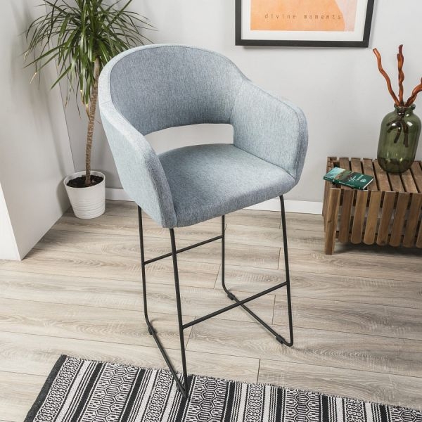 Кресло бар Oscar Б Грей/Линк