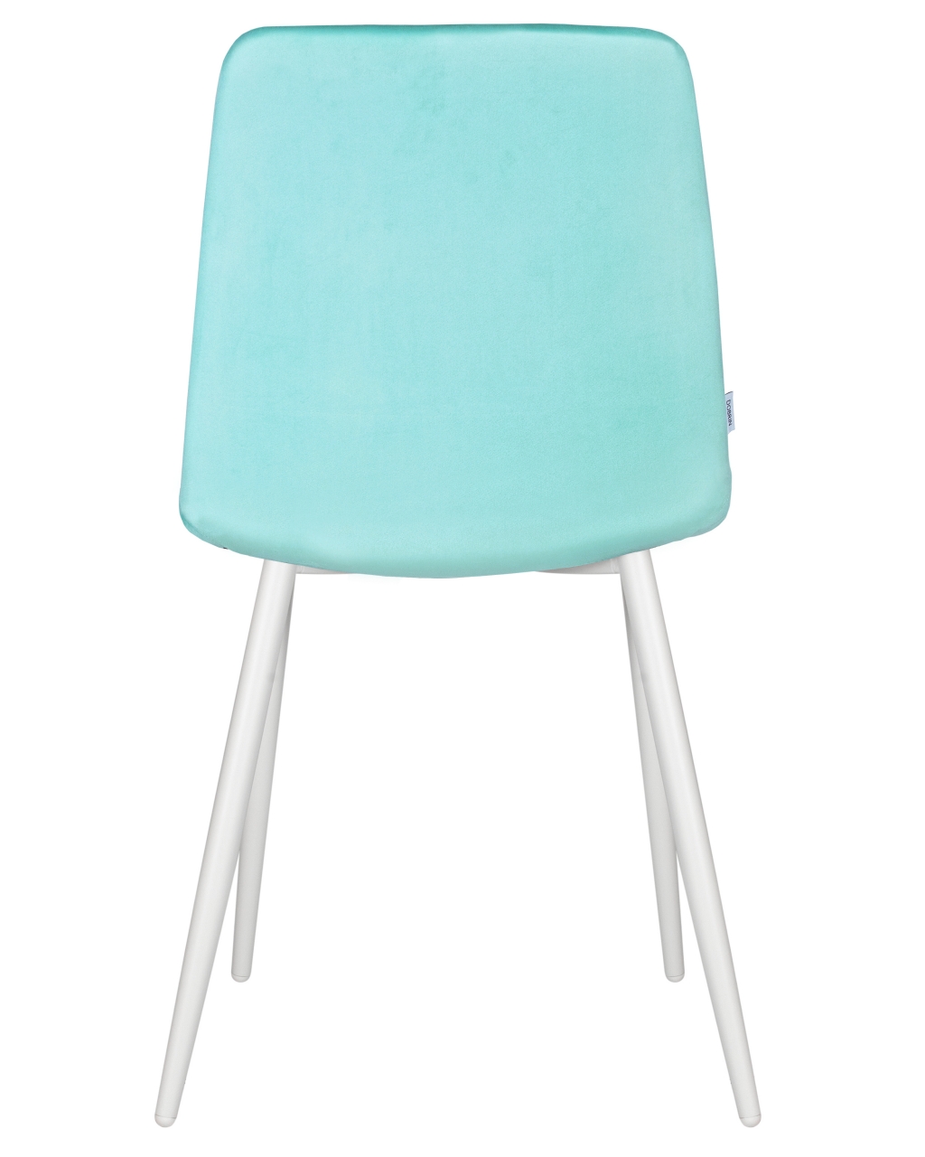 Стул обеденный DOBRIN CHILLY (Мятный Holland 50, основание белое) 4 шт