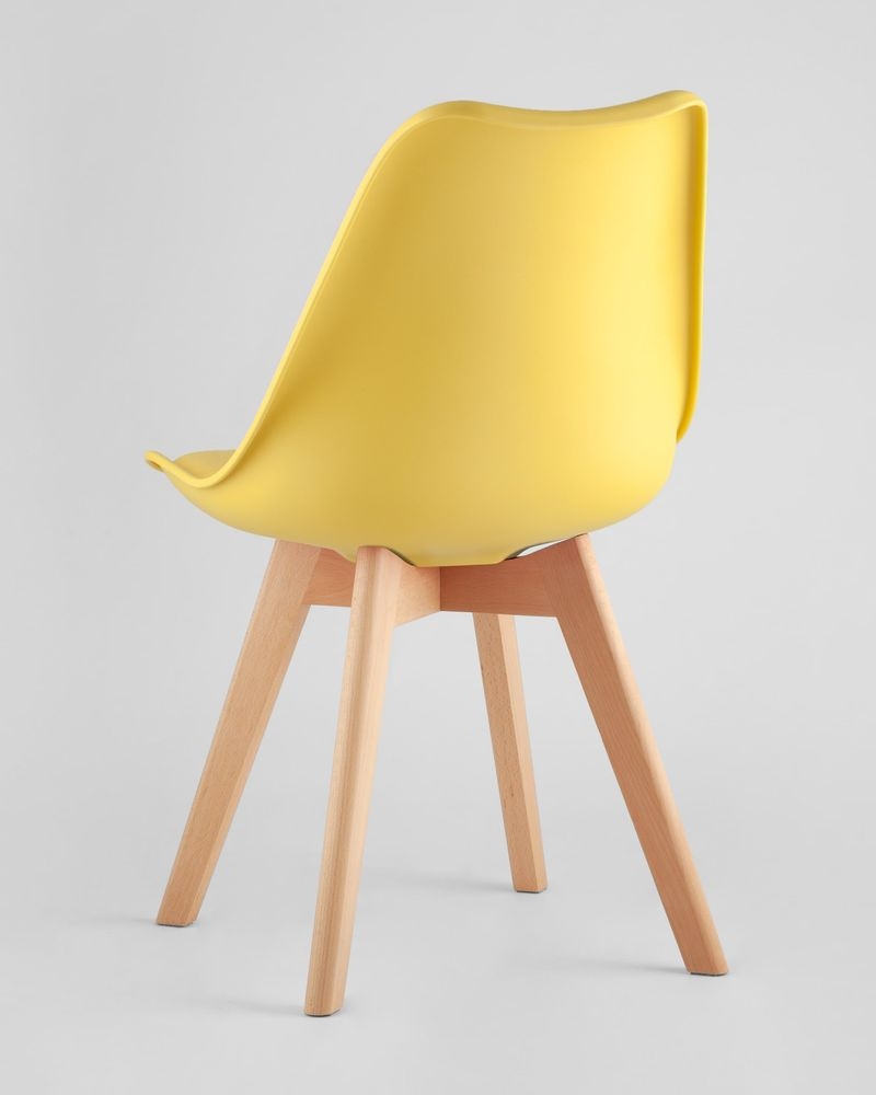 Обеденная группа стол DST, 2 стула Frankfurt Желтый