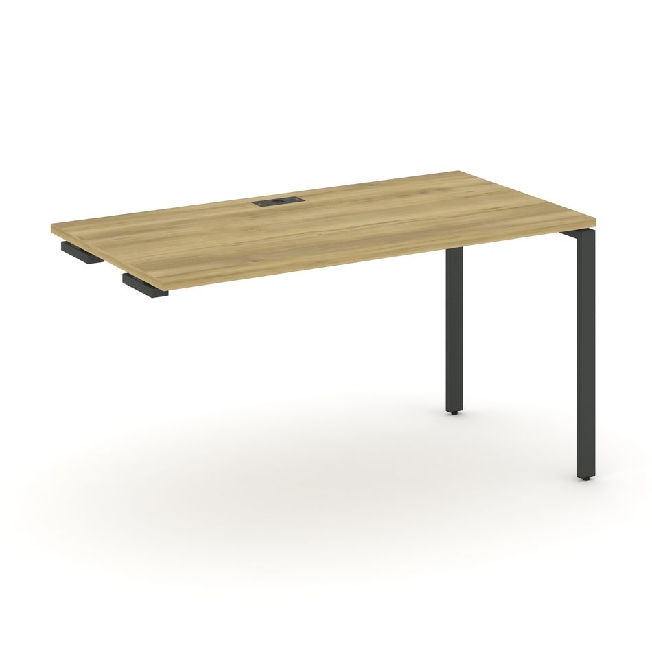 Стол приставка к опорным тумбам/шкафам CONCEPT CN.OSPR-001 Дуб Винченцо Антрацит