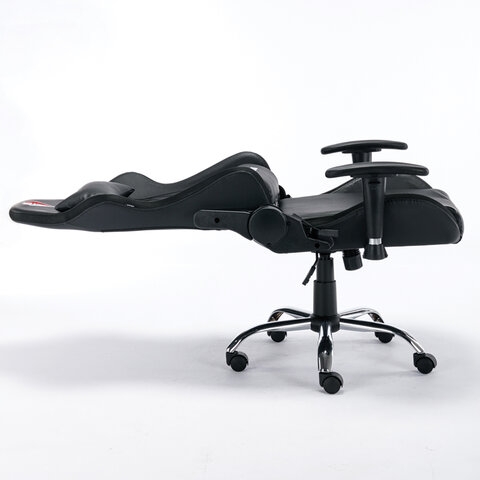 Геймерское кресло BRABIX Lumen GM-150 RGB подсветка Черное