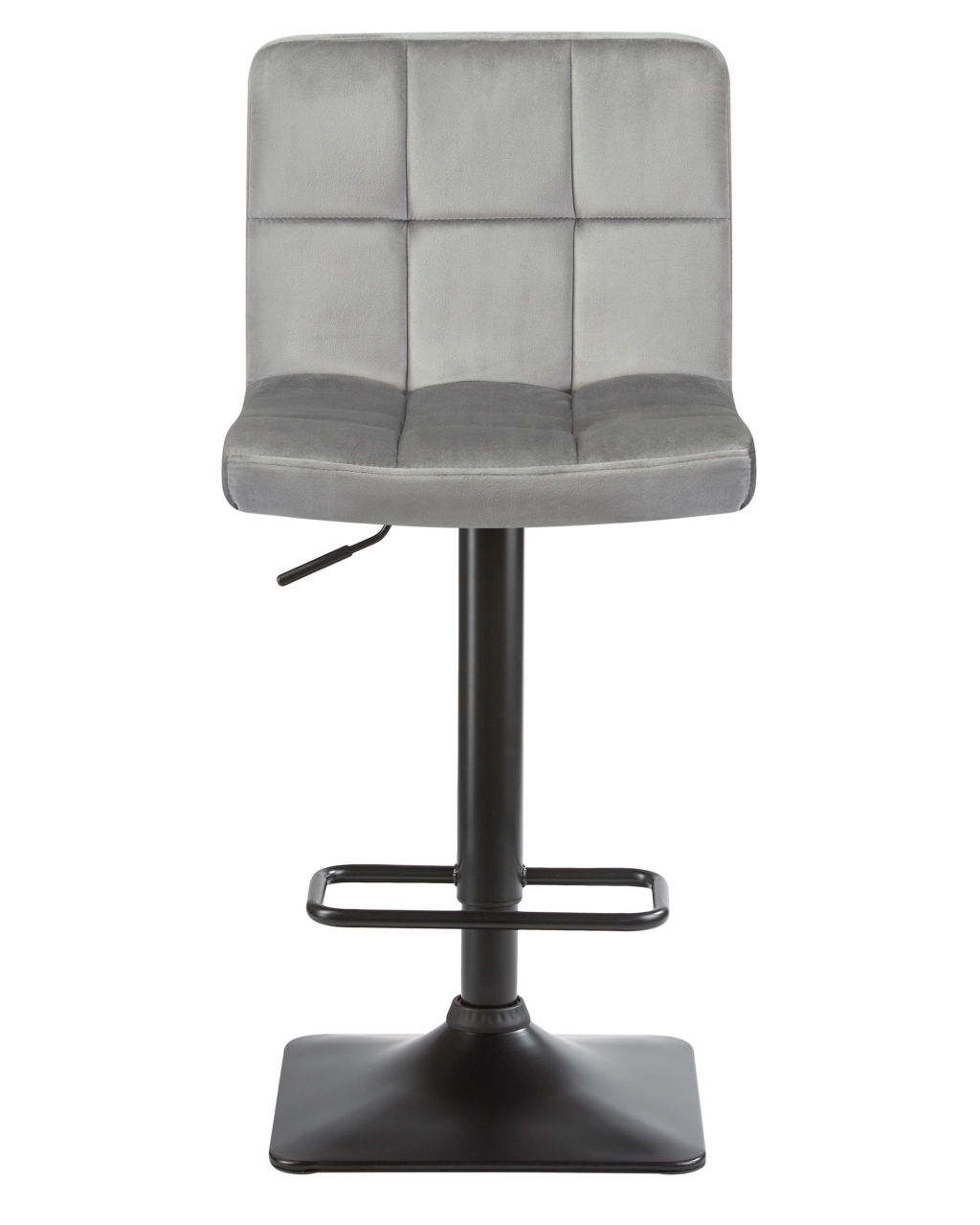 Стул барный DOBRIN DOMINIC Серый велюр MJ9-75