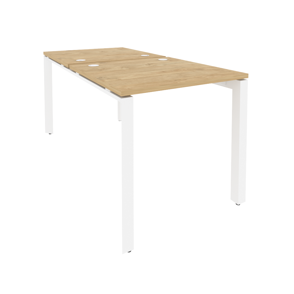 Рабочая станция на П-образном м/к ONIX O.MP-D.RS-2.0.8 Тиквуд Светлый/Белый