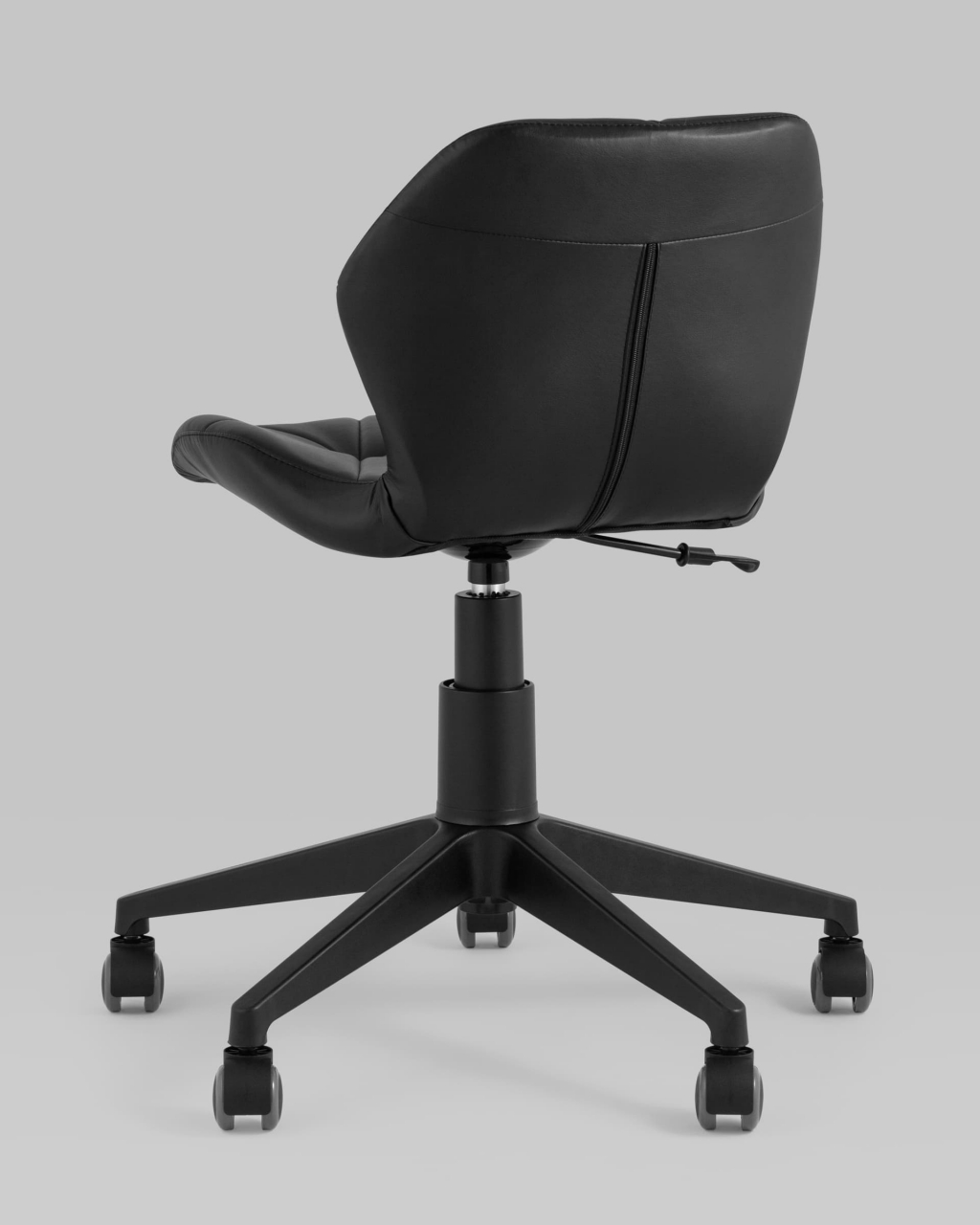 Кресло компьютерное Эдвин Черный экокожа