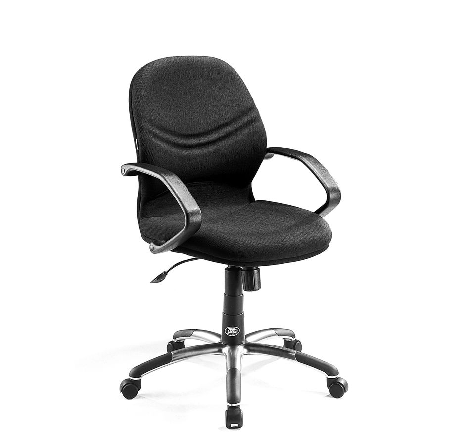 Кресло офисное Мередиен Б СМ 500Ф Черное / Meredien B SM 500F