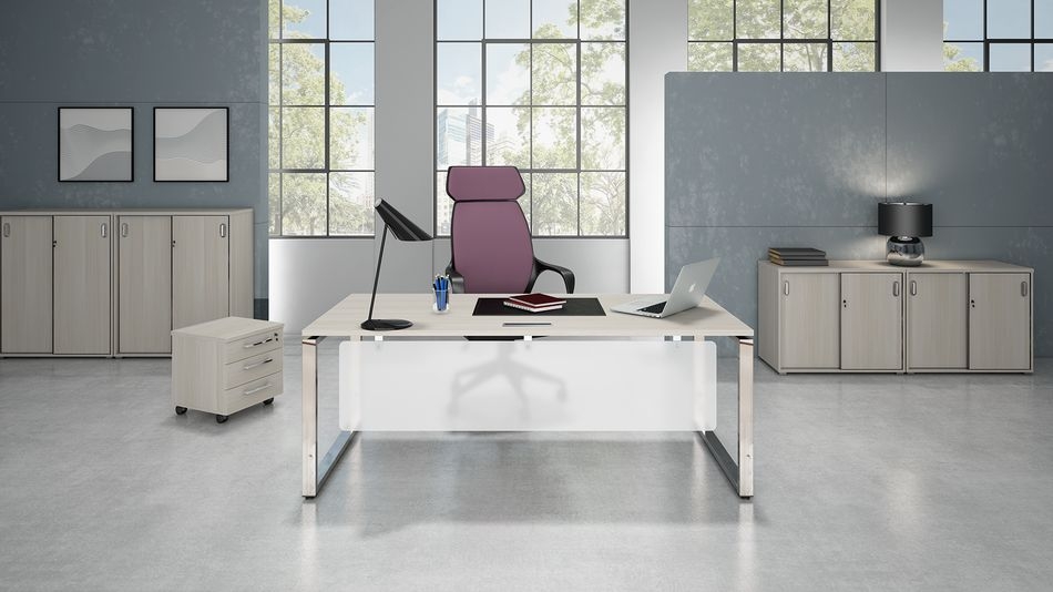 Шкаф средний GLOSS LINE 9НШ.017.1 Ivory