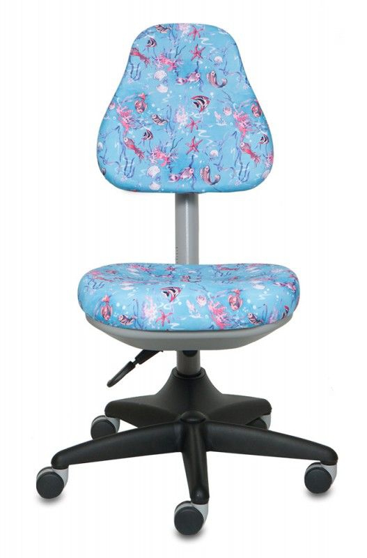 Кресло детское Бюрократ KD-2/BL/aqua